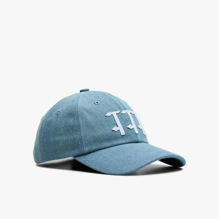 The Trilogy Tapes Stonewash Denim 6-Panel / Stonewash