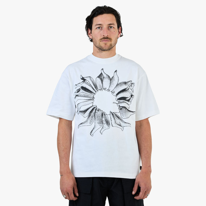 The Trilogy Tapes Strung T-Shirt / White