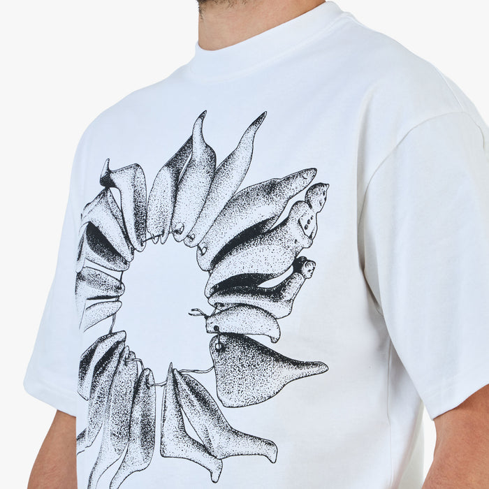 The Trilogy Tapes Strung T-Shirt / White