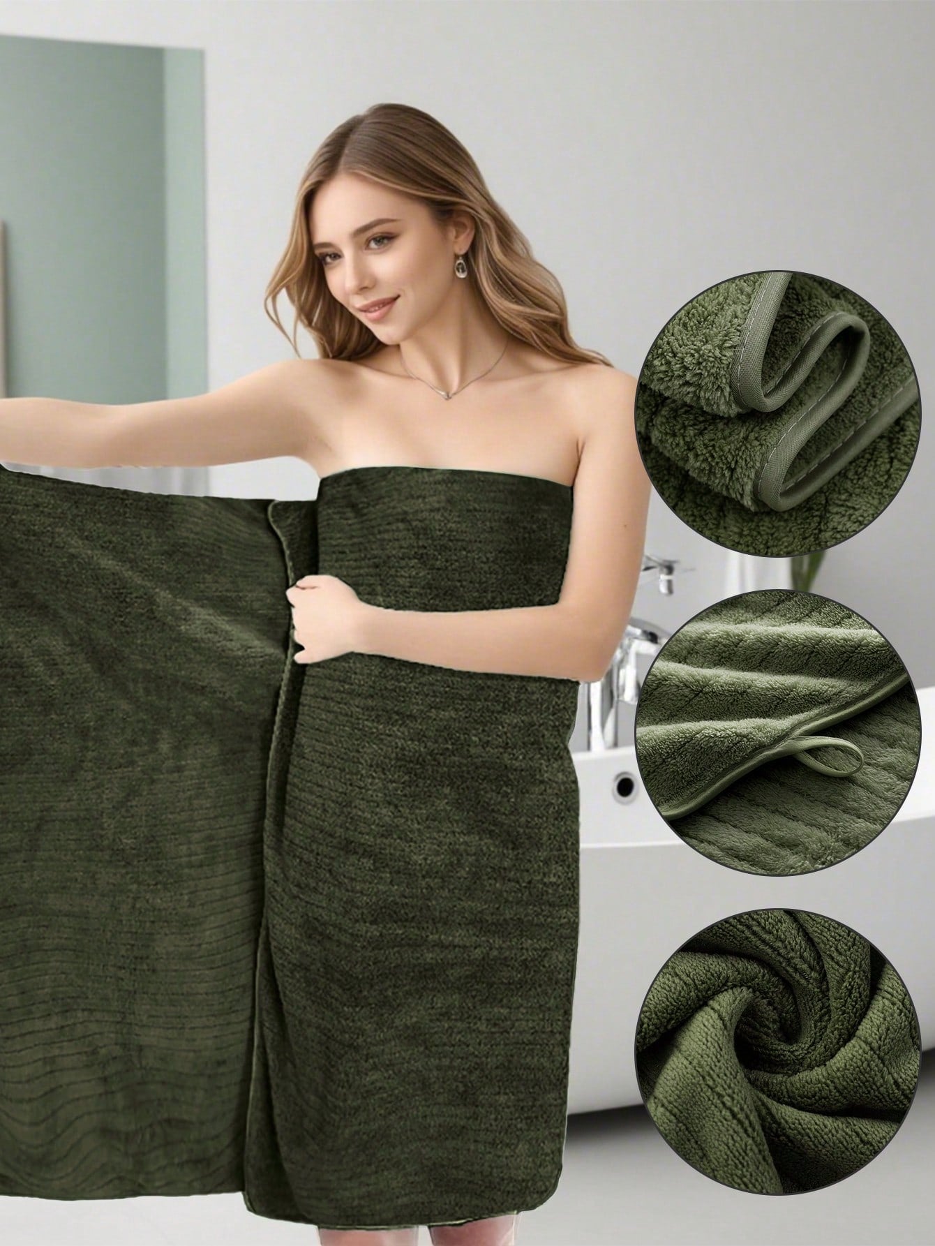 This 8-Piece Towel Set Includes 2 Bath Towels, 2 Hand Towels, And 4 Face Towels. The Towels Are Soft, Highly Absorbent, And Quick-Drying, Suitable For Bathrooms, Gyms, Hotels, And Spas. It Also Makes
