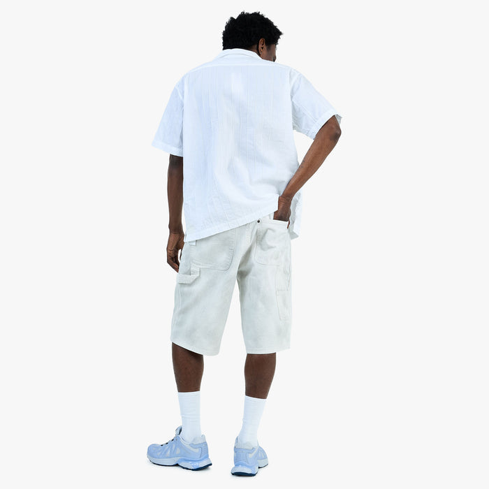 thisisneverthat Crazy Pleated Shortsleeve Shirt / White