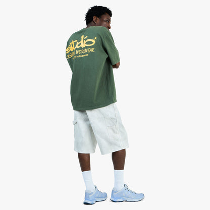 thisisneverthat Relaxed Painter Short / White