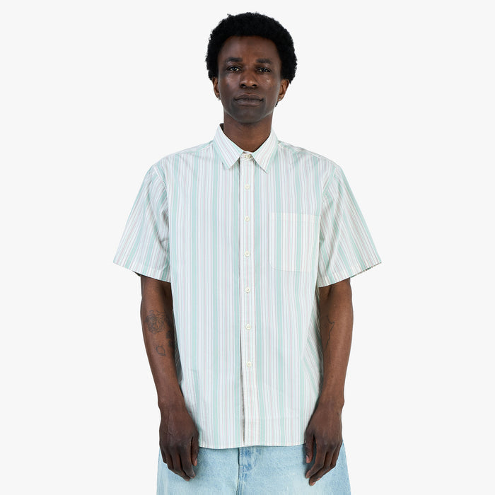 thisisneverthat Striped T-Shirt / Green