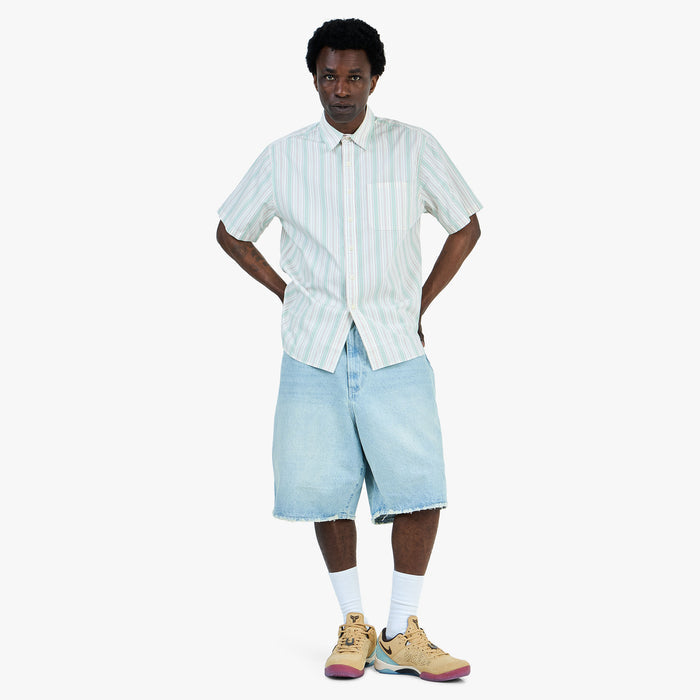thisisneverthat Striped T-Shirt / Green