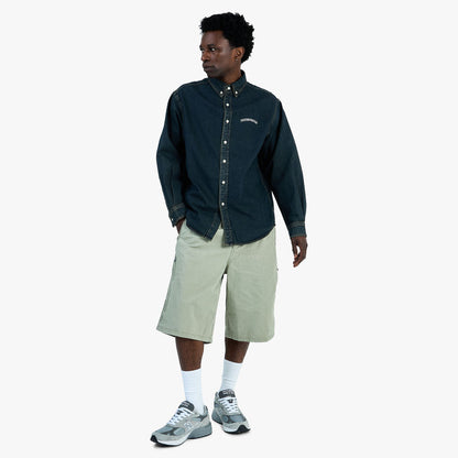 thisisneverthat Washed Denim Shirt Dusty Mud