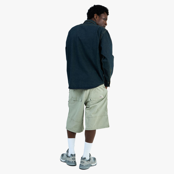 thisisneverthat Washed Denim Shirt Dusty Mud