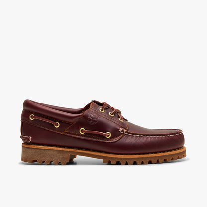 Timberland Authentic 3-Eye Boat Shoe / Burgundy Full Grain