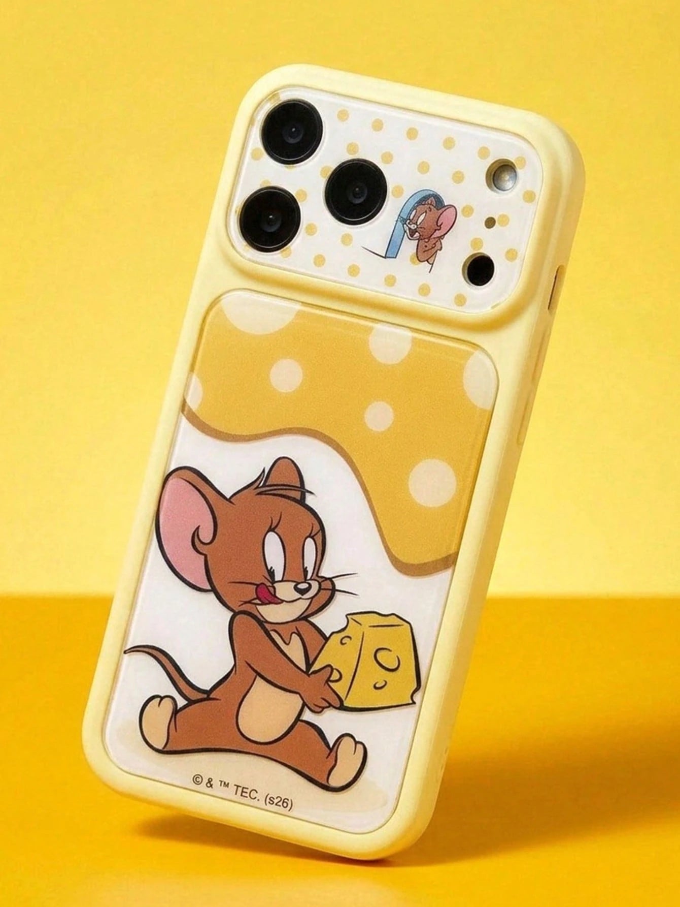 TOM & JERRY X Lilla&Me A Stylish, High-End Printed Pattern Protective Phone Case Design, Perfect For IPhone – A Cute, Fashionable, And Sophisticated Phone Case.