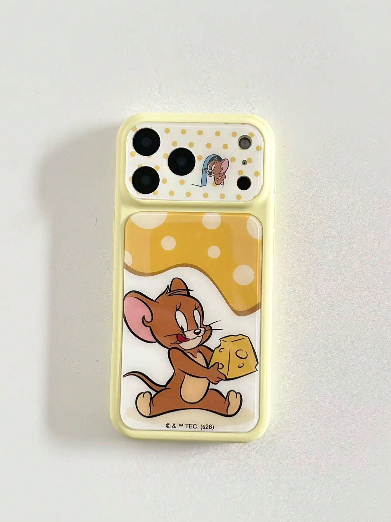 TOM & JERRY X Lilla&Me A Stylish, High-End Printed Pattern Protective Phone Case Design, Perfect For IPhone – A Cute, Fashionable, And Sophisticated Phone Case.