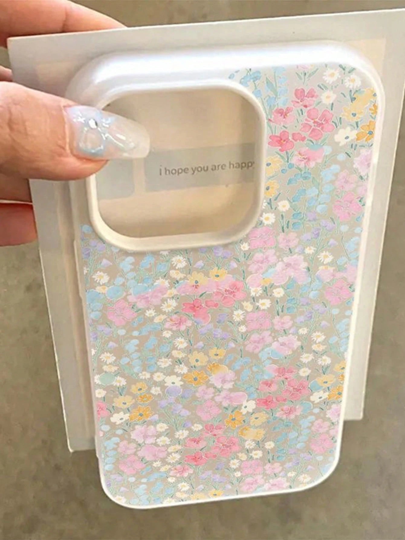 TPU Floral Pattern Shockproof New Spring Flower Pattern Jelly TPU Shockproof Phone Case Compatible With Apple 17 Pro Max/16 Pro Max/15 Pro Max/17 Pro/11 12 13 14 15 16/12/12 Pro/14 Pro Max/13 Pro Max
