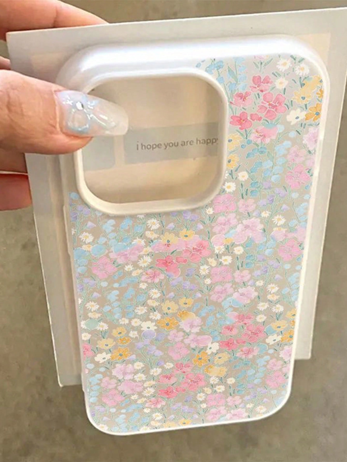 TPU Floral Pattern Shockproof New Spring Flower Pattern Jelly TPU Shockproof Phone Case Compatible With Apple 17 Pro Max/16 Pro Max/15 Pro Max/17 Pro/11 12 13 14 15 16/12/12 Pro/14 Pro Max/13 Pro Max