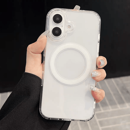Transparent Magnetic Wireless Charging Protective Case For IPhone 13/14/15/16/17/11/12 Pro Max Plus/13 12 Mini, Apple 17 Phone Case, Phone Accessories, Holiday Gift