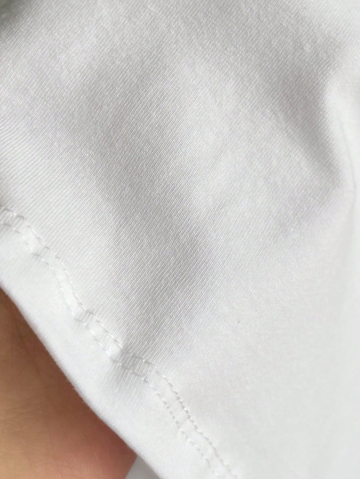Tseoso 95% Cotton All White Summer Casual Everyday Women's T-Shirt,Scoop Neck Short Sleeve Tight Slim Fit Versatile Simple Pattern Chic Soft Top,Gift