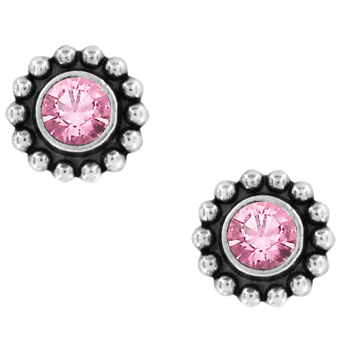Twinkle Mini Post Earrings-Rose