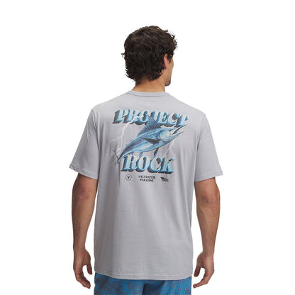 UA Men Project Rock Salt Short Sleeve | 1390001