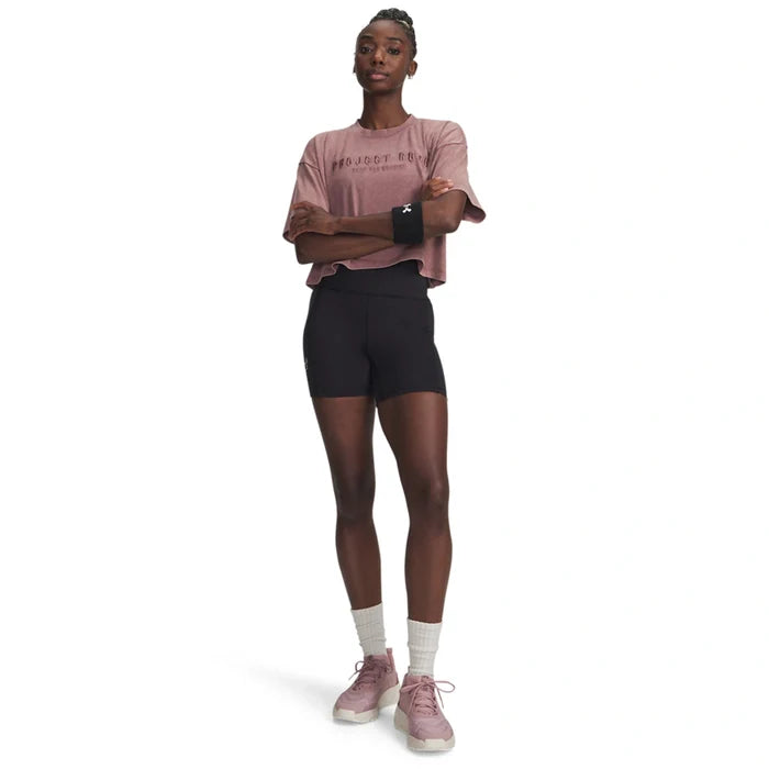 UA Women Project Rock Statement Graphic Short Sleeve | 6007507