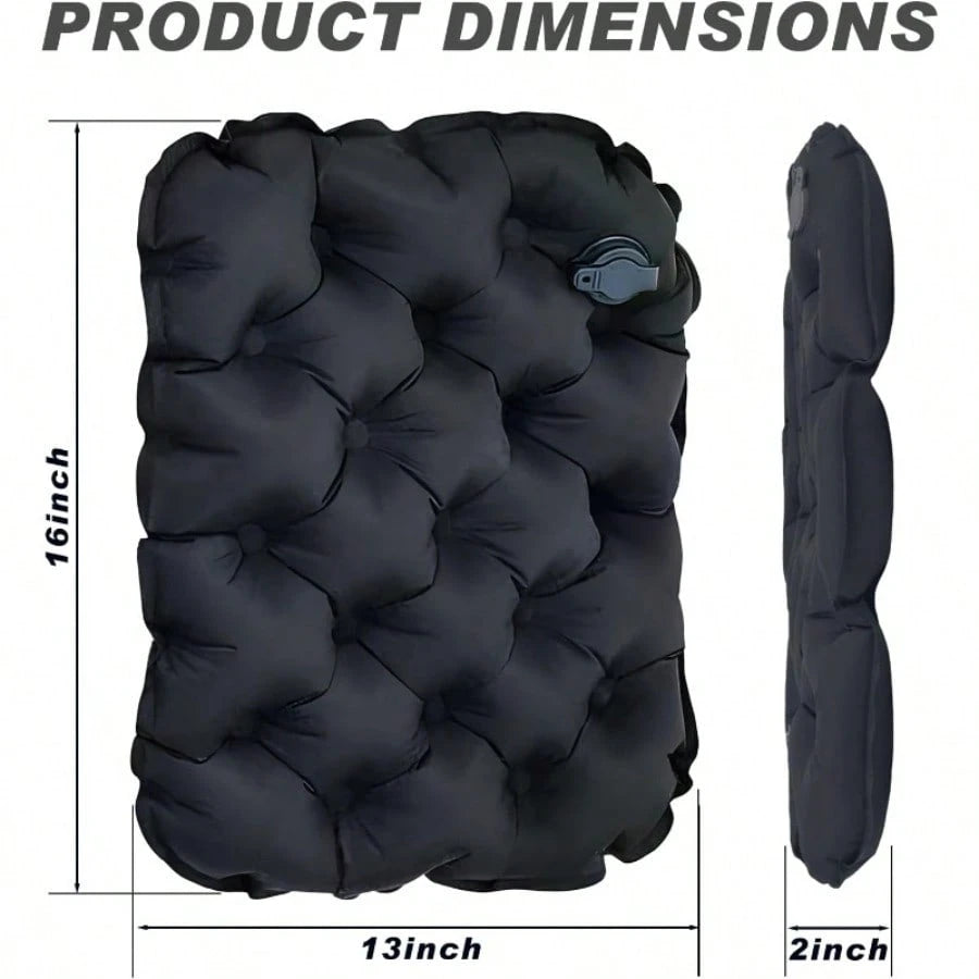 Ultra-Comfort Inflatable Seat Cushion: Your Portable Pillow For Outdoor Adventures & Office Relief