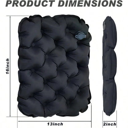 Ultra-Comfort Inflatable Seat Cushion: Your Portable Pillow For Outdoor Adventures & Office Relief