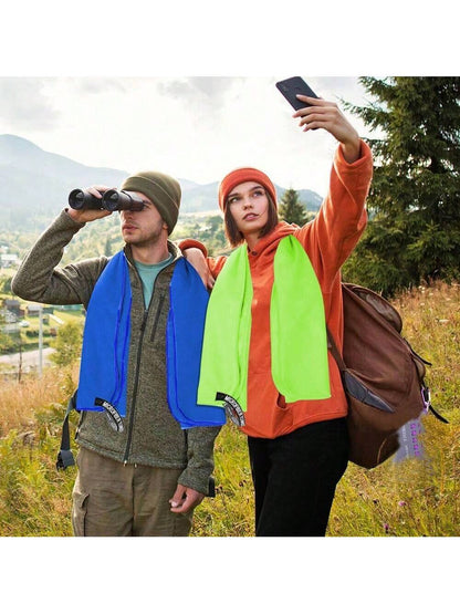 Ultra-Fine Fiber Bath Towel, Ultra-Fine Fiber Beach Towel, Backpack Towel, Quick Dry Camping Towel, Lightweight, Compact, Quick Drying, Suitable For Fitness, Hiking, Yoga, Camping, Travel