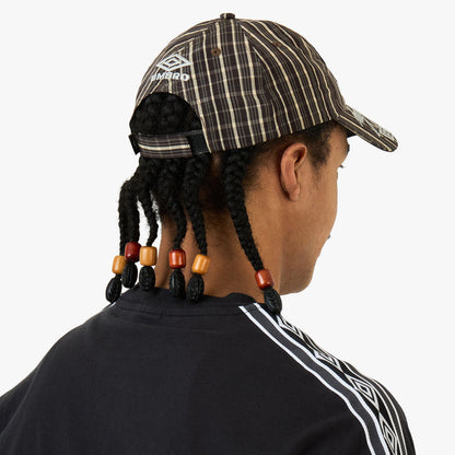 Umbro Check Hazard Cap Beige / Dark Brown