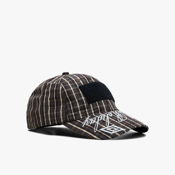 Umbro Check Hazard Cap Beige / Dark Brown