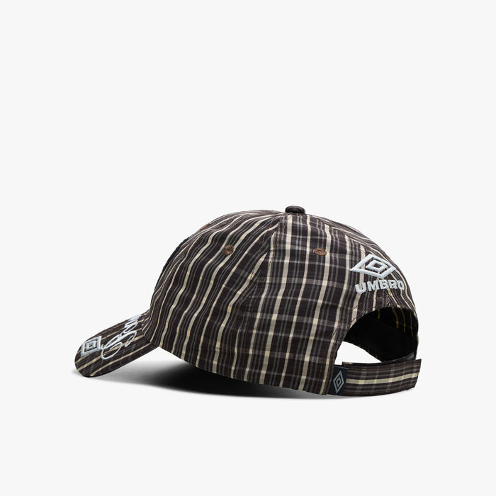 Umbro Check Hazard Cap Beige / Dark Brown