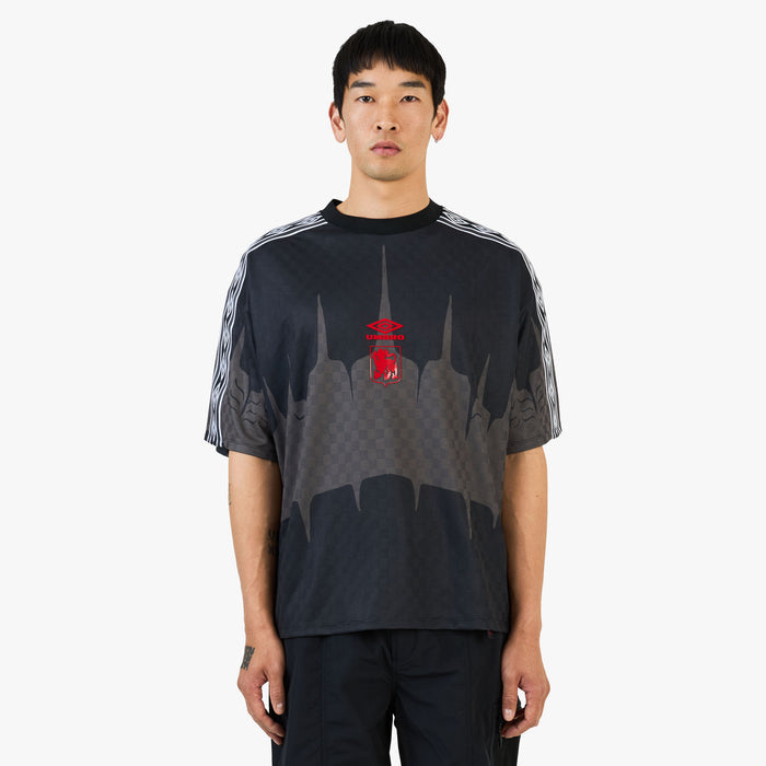 Umbro History Tape Kit T-Shirt Black / Red - Anthracite