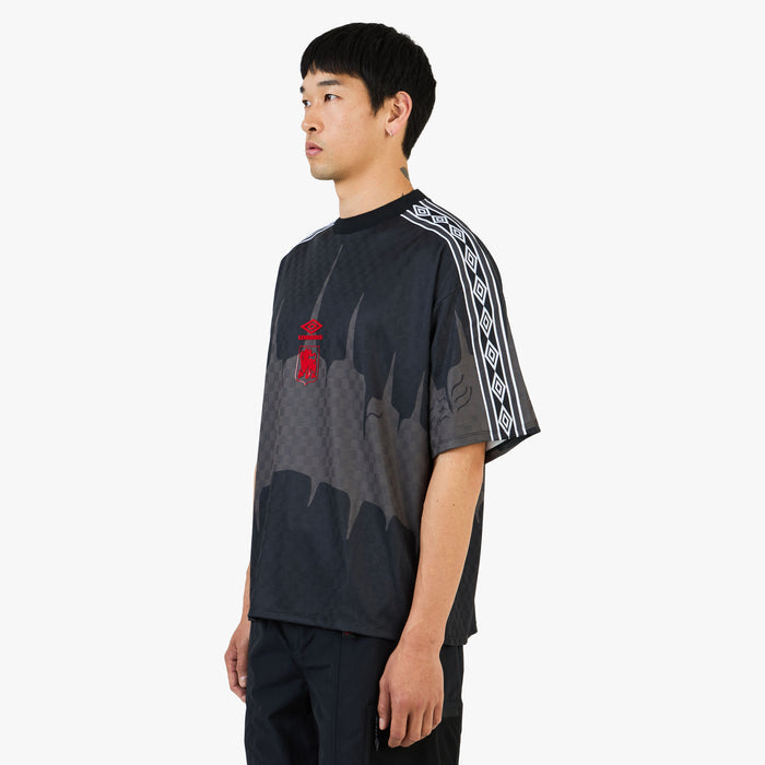 Umbro History Tape Kit T-Shirt Black / Red - Anthracite