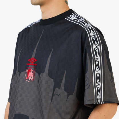 Umbro History Tape Kit T-Shirt Black / Red - Anthracite