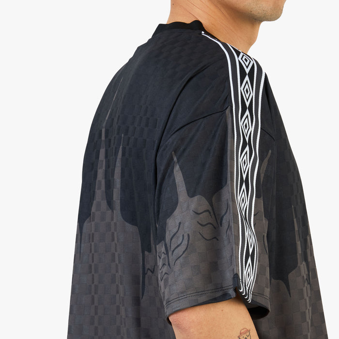 Umbro History Tape Kit T-Shirt Black / Red - Anthracite