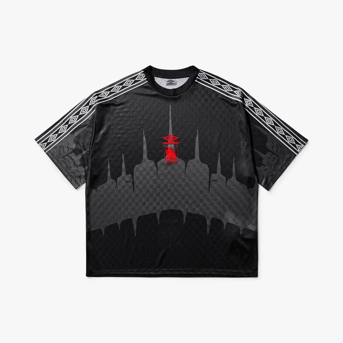 Umbro History Tape Kit T-Shirt Black / Red - Anthracite