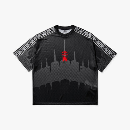 Umbro History Tape Kit T-Shirt Black / Red - Anthracite