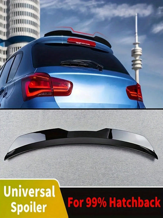 Universal Car Rear Trunk Spoiler Roof Wing Sport Air Dam Deflector For 99% Hatchback Car Tuning Accessories For Audi A3 RS3 For VW For Golf, Easy To Install, Durable, Enhance Your Car's Look & Perform