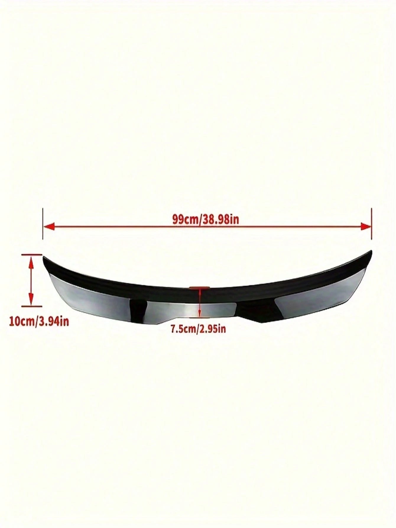 Universal Car Rear Trunk Spoiler Roof Wing Sport Air Dam Deflector For 99% Hatchback Car Tuning Accessories For Audi A3 RS3 For VW For Golf, Easy To Install, Durable, Enhance Your Car's Look & Perform