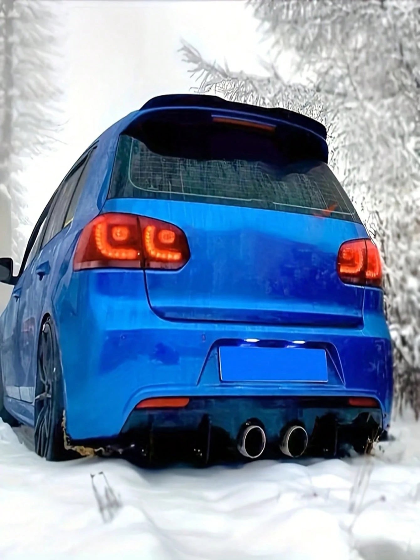 Universal Car Rear Trunk Spoiler Roof Wing Sport Air Dam Deflector For 99% Hatchback Car Tuning Accessories For Audi A3 RS3 For VW For Golf, Easy To Install, Durable, Enhance Your Car's Look & Perform