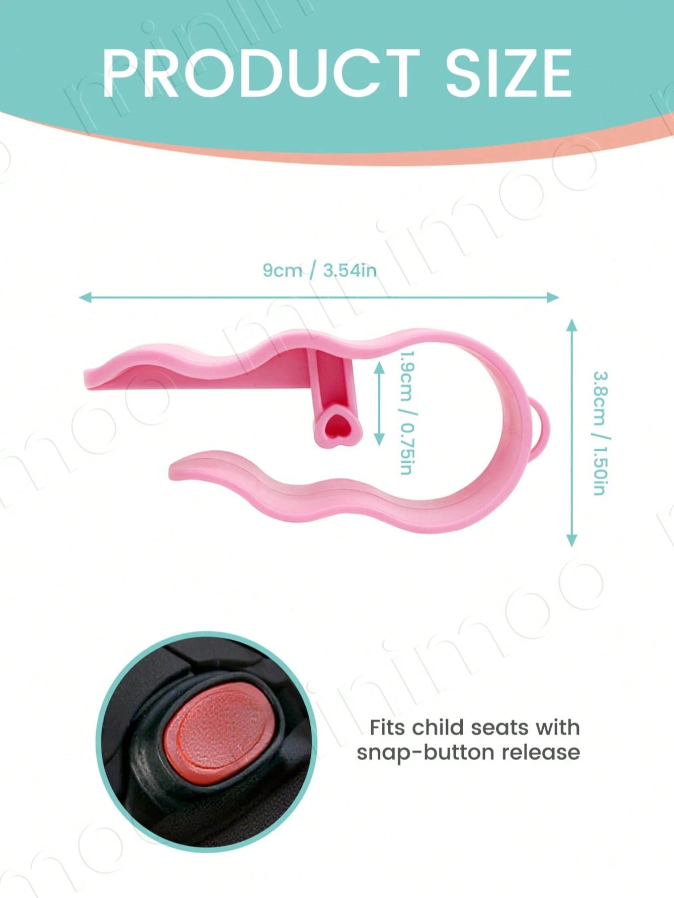 Universal Car Seat Belt Release Tool, Easy Grip Unbuckle Assistant For Toddlers, Portable Button Pusher For Parents, Ideal For Daily Commute & Travel