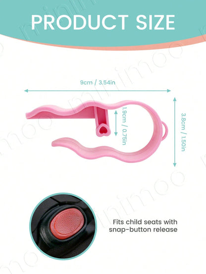 Universal Car Seat Belt Release Tool, Easy Grip Unbuckle Assistant For Toddlers, Portable Button Pusher For Parents, Ideal For Daily Commute & Travel