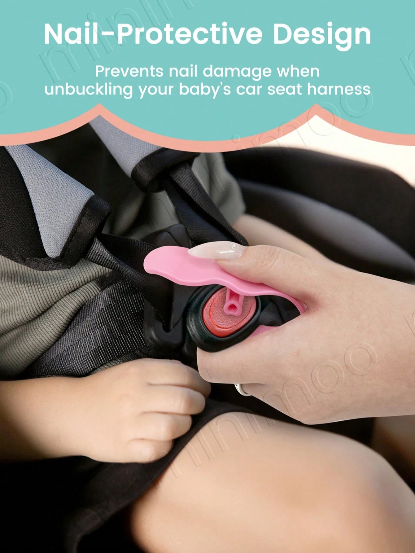 Universal Car Seat Belt Release Tool, Easy Grip Unbuckle Assistant For Toddlers, Portable Button Pusher For Parents, Ideal For Daily Commute & Travel