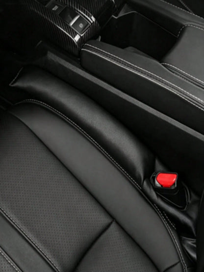 Universal Car Seat Gap Filler Pad, Soft Leak-Proof Cushion, Faux Leather Gap Filler, Isolating Pad, Car Interior Decoration