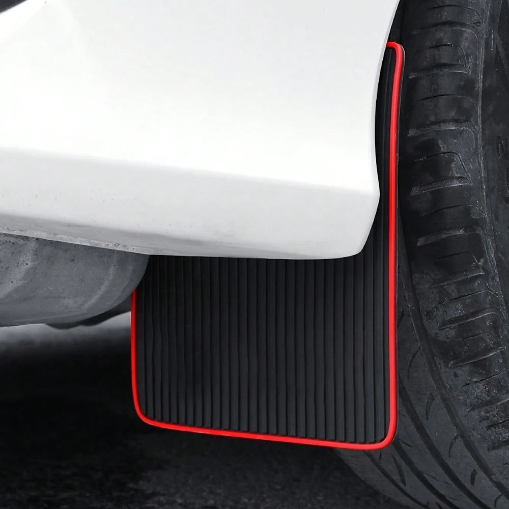Universal Soft Rubber Car Mudguards- SUV, Sedan, Truck, Pickup Truck Car Modification Accessories Front And Rear Wheel Mudguards