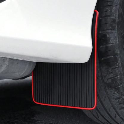 Universal Soft Rubber Car Mudguards- SUV, Sedan, Truck, Pickup Truck Car Modification Accessories Front And Rear Wheel Mudguards