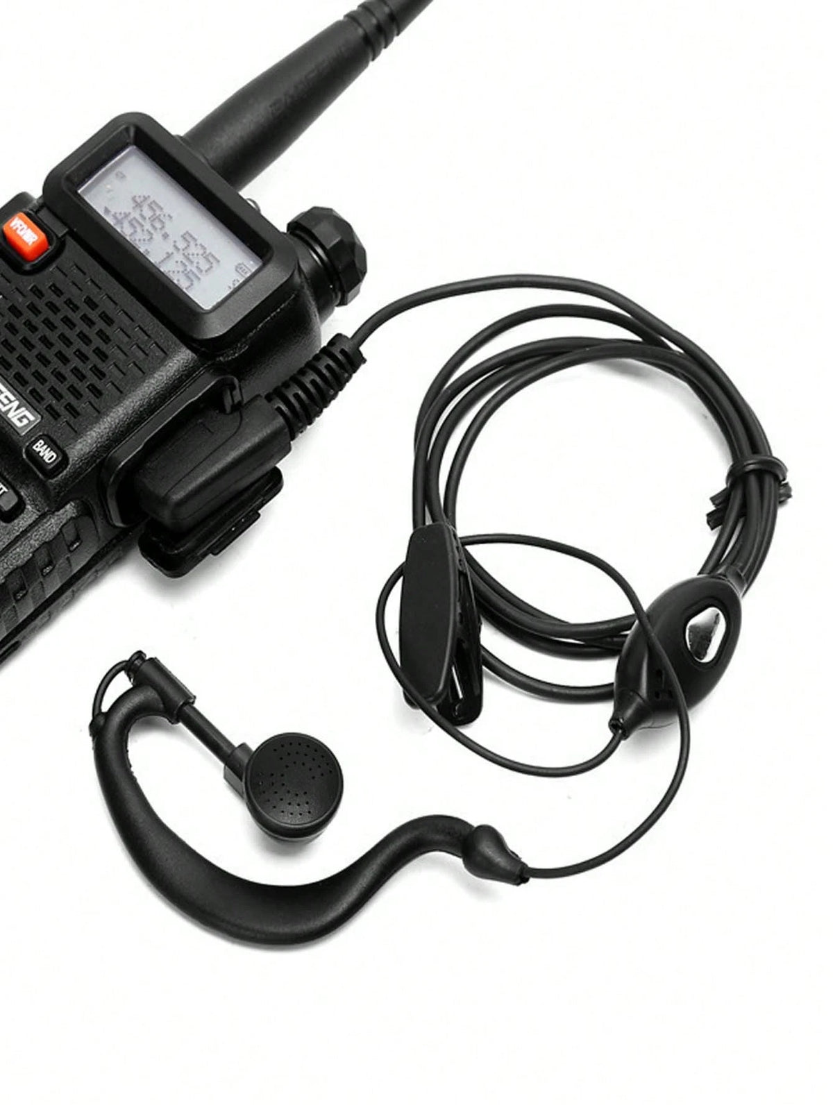 Universal Walkie Talkie Earphone, Ear Hook Style Earphone For Walkie Talkie Phone, Durable Earphone With K-Type Plug