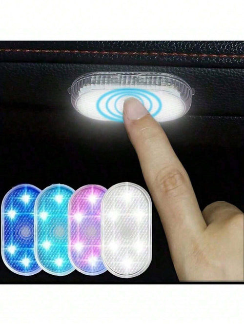 USB Rechargeable Finger Touch Sensor Mini LED Reading Light, Suitable For Camping, Indoor Lighting, Nighttime Illumination To Avoid Injury, 150mAh