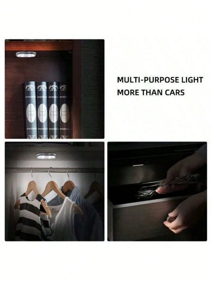 USB Rechargeable Finger Touch Sensor Mini LED Reading Light, Suitable For Camping, Indoor Lighting, Nighttime Illumination To Avoid Injury, 150mAh