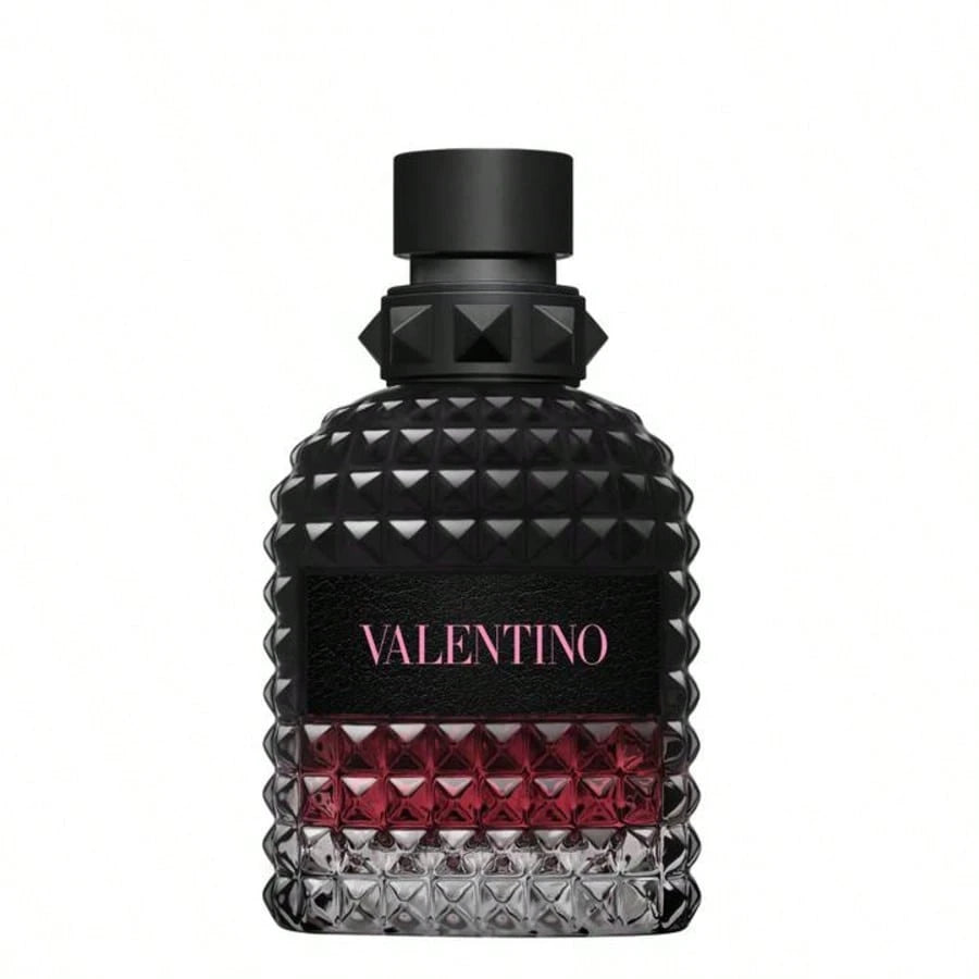 Valentino Uomo Born In Roma Intense EDP Spray 3.4 Oz, Men's Ambery Fougere Cologne With Vanilla, Lavender & Smoky Vetiver