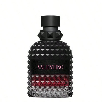 Valentino Uomo Born In Roma Intense EDP Spray 3.4 Oz, Men's Ambery Fougere Cologne With Vanilla, Lavender & Smoky Vetiver