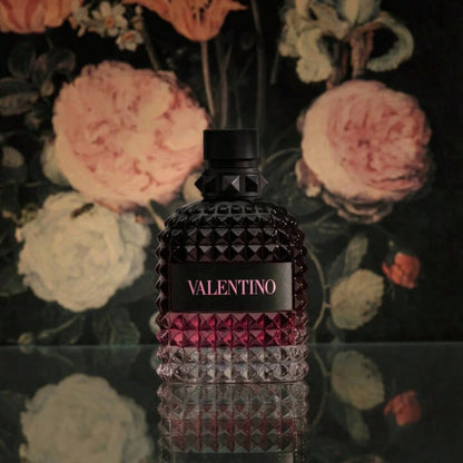 Valentino Uomo Born In Roma Intense EDP Spray 3.4 Oz, Men's Ambery Fougere Cologne With Vanilla, Lavender & Smoky Vetiver