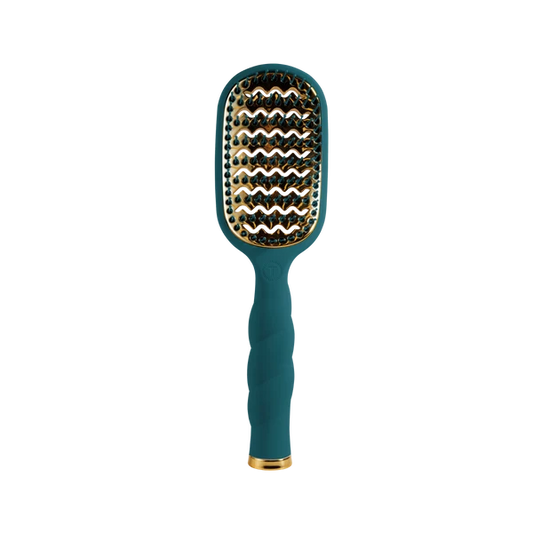 Vented Hair Brush Teal With It