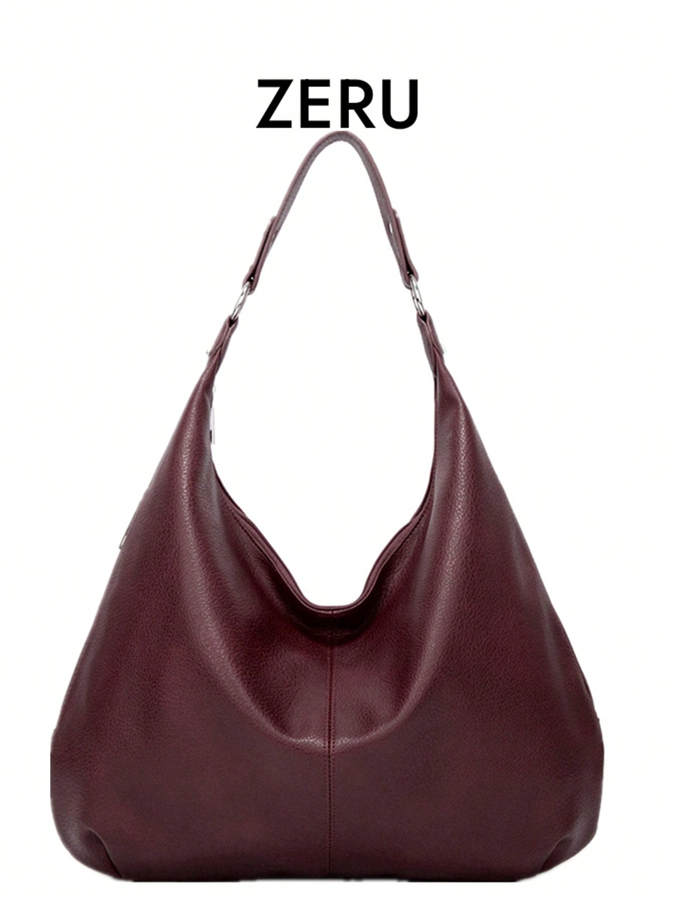 Vintage Tote Bag For Women, New Fashion Large Capacity Shoulder Handbag, Soft Leather Underarm Bag