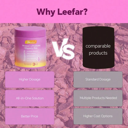 VPOAJ LEEFAR Her Juicy Feminine Probiotics Gummies- All In One Solution With Slippery Elm And Prebiotics&Lactobacillus Probiotic Blend For Women's PH Balance And Dryness- Hawaiian Pineapple Gummies 6